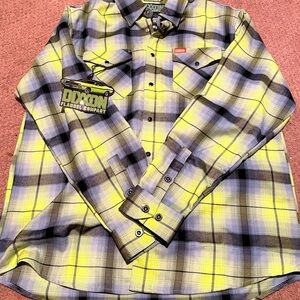 Dixxon “The Challenger” Flannel  Men’s L  NWT   *Sold Out